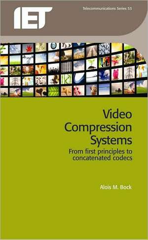 Video Compression Systems: From First Principles to Concatenated Codecs de Alois Bck