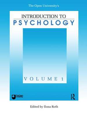 Introduction To Psychology: Vol 1 de Ilona Roth