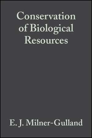 Conserv Biological Resources de Milner-Gulland