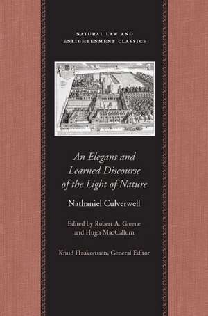 ELEGANT AND LEARNED DISCOURSE, AN de NATHANIEL CULVERWELL