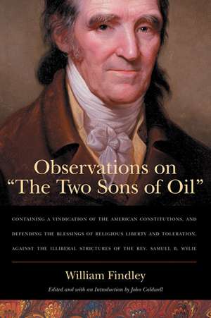 Observations on the Two Sons of Oil de WILLIAM FINDLEY