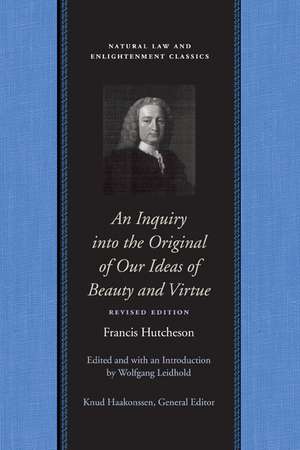 Inquiry into the Original of Our Ideas of Beauty and Virtue, An de FRANCIS HUTCHESON