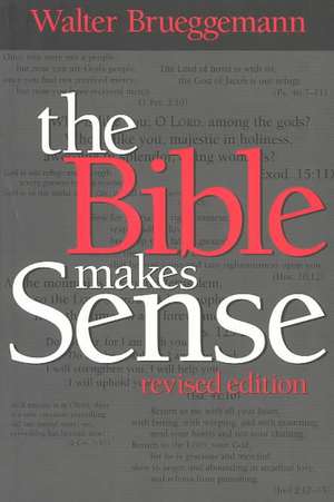 The Bible Makes Sense de Walter Brueggemann