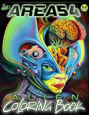 Ron English's Area 54 Alien Coloring Book: Ron English Coloring Book, A de Ron English