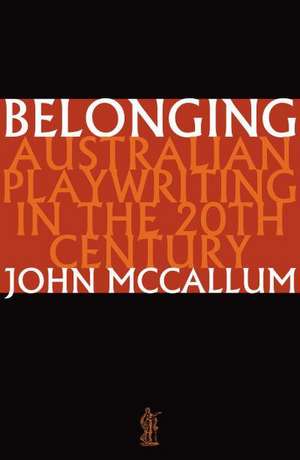 Belonging de John McCallum