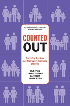 Counted Out: Same-Sex Relations and Americans' Definitions of Family de Brian Powell