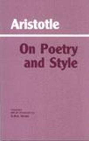 On Poetry and Style de Aristotle