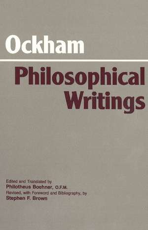 Ockham: Philosophical Writings de William of Ockham