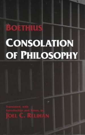 Consolation of Philosophy de Boethius