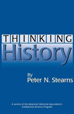 Thinking History de Peter N. Stearns