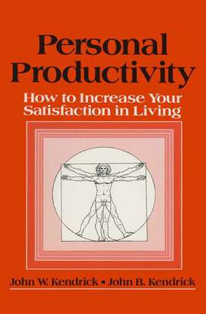 Personal Productivity de John W. Kendrick