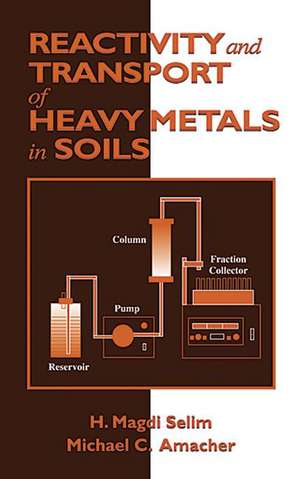 Reactivity and Transport of Heavy Metals in Soils de H. Magdi Selim