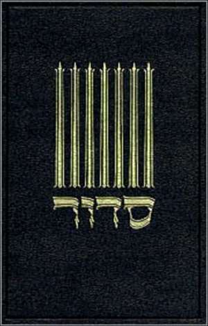 Traditional Prayer Bk for Sabbath and Festivals de Rabbinical Council of America