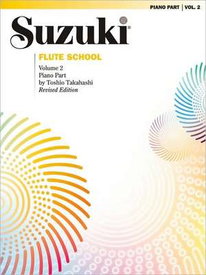 Suzuki Flute School Piano Acc., Volume 02 (International), Vol 2: Piano Accompaniment de Alfred Music