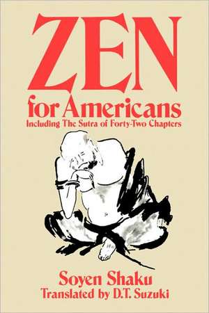 Zen for Americans de Soyen Shaku