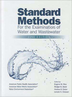 Standard Methods for the Examination of Water and Wastewater de Apha