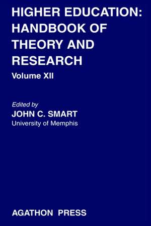 Higher Education: Handbook of Theory and Research 12 de J.C. Smart