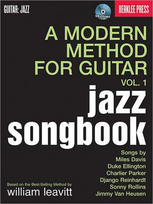 MODERN METHOD FOR GUITAR JAZZ SONGBOOK V