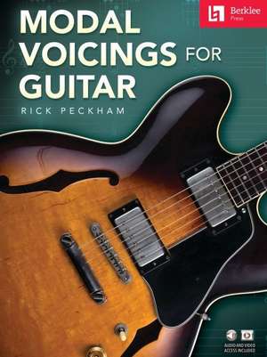 Modal Voicings for Guitar de Rick Peckham