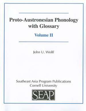 Proto–Austronesian Phonology with Glossary de John U. Wolff