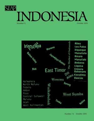 Indonesia Journal – April 2002 de Benedict R. O`g Anderson