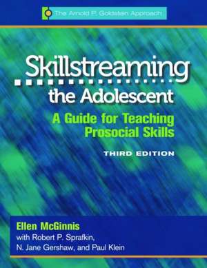 Skillstreaming the Adolescent, Program Book de Ellen McGinnis