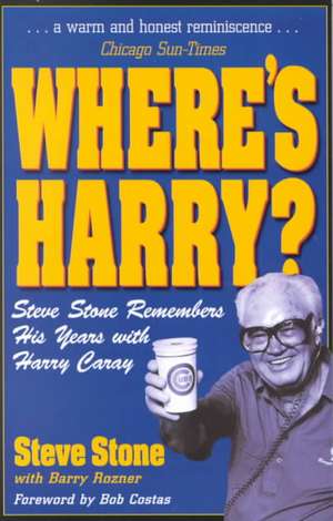 Where's Harry? de Steve Stone