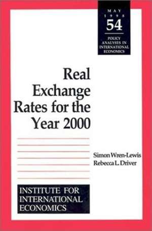 Real Exchange Rates for the Year 2000 de Simon Wren–lewis