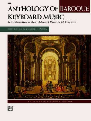 Anthology of Baroque Keyboard Music de Maurice Hinson