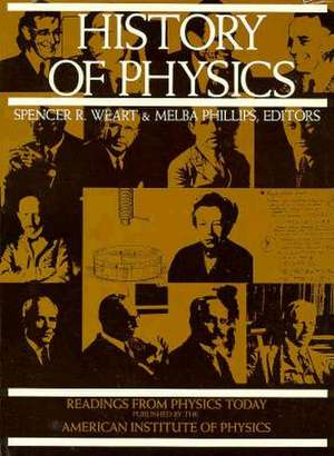 History of Physics de Melba Phillips