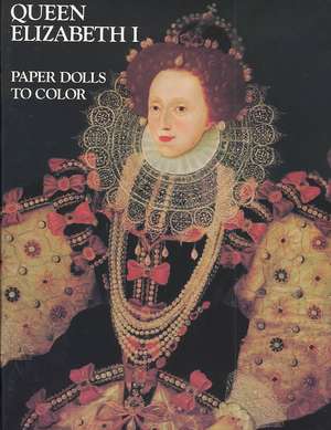 Queen Elizabeth I-Coloring Book de Bellerophon Books