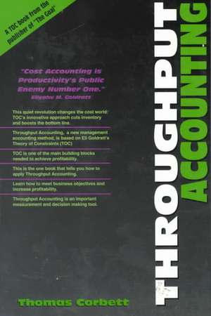 Throughput Accounting de Thomas Corbett