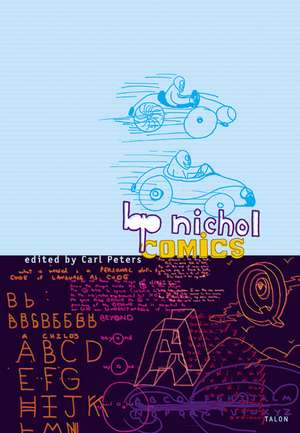 bpNichol Comics de bp Nichol