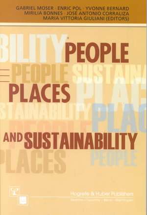 People, Places, and Sustainability de Gabriel Moser