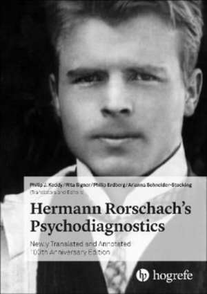 Hermann Rorschach's Psychodiagnostics de Philip J. Keddy