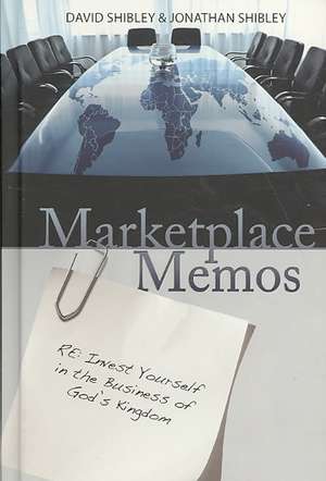 Marketplace Memos de David Shibley