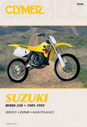 Suzuki RM80–250 Motorcycle (1989–1995) Service Repair Manual de Haynes