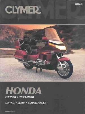 Honda GL1500 Gold Wing Motorcycle (1993–2000) Service Repair Manual de Haynes