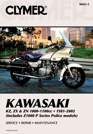 Kawasaki KZ, ZX & Zn 1000–1100Cc de Haynes