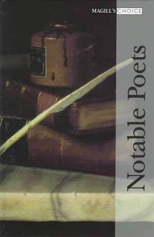 Notable Poets-Vol 1 de The Editors of Salem Press