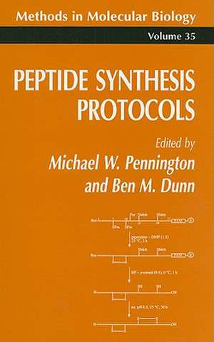 Peptide Synthesis Protocols de Michael W. Pennington