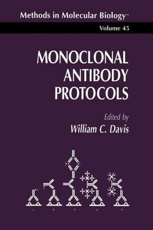 Monoclonal Antibody Protocols de William C. Davis