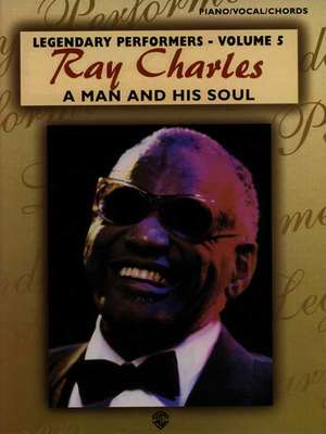 A Ray Charles -- A Man and His Soul: Piano/Vocal/Chords de Ray Charles