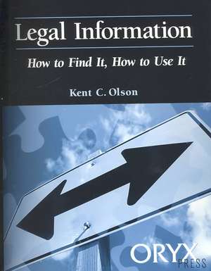 Legal Information de Kent Olson