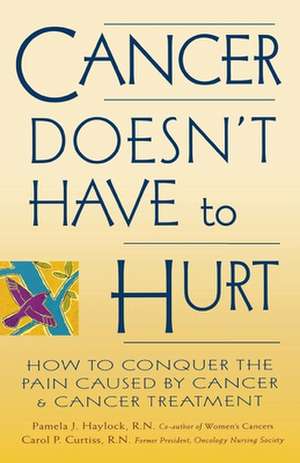 Cancer Doesn't Have to Hurt de Pamela J. Haylock