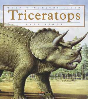 Triceratops de Kate Riggs