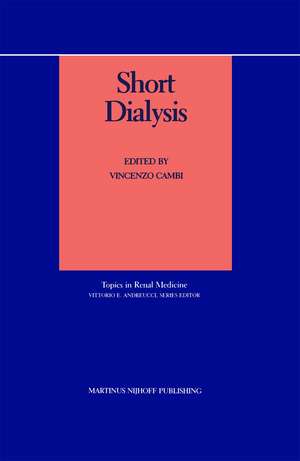 Short Dialysis de Andrea Cambi