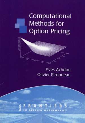 Computational Methods for Option Pricing de Yves Achdou