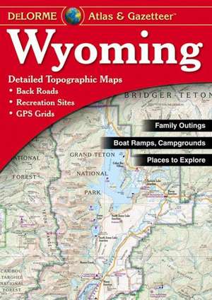 Wyoming Atlas & Gazetteer de Rand McNally