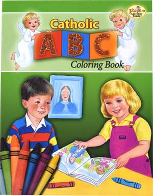 Catholic A-B-C Coloring Book de Emma C MC Kean